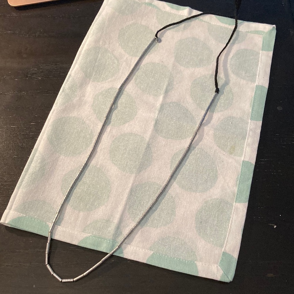 *free) Madewell metal beads necklace